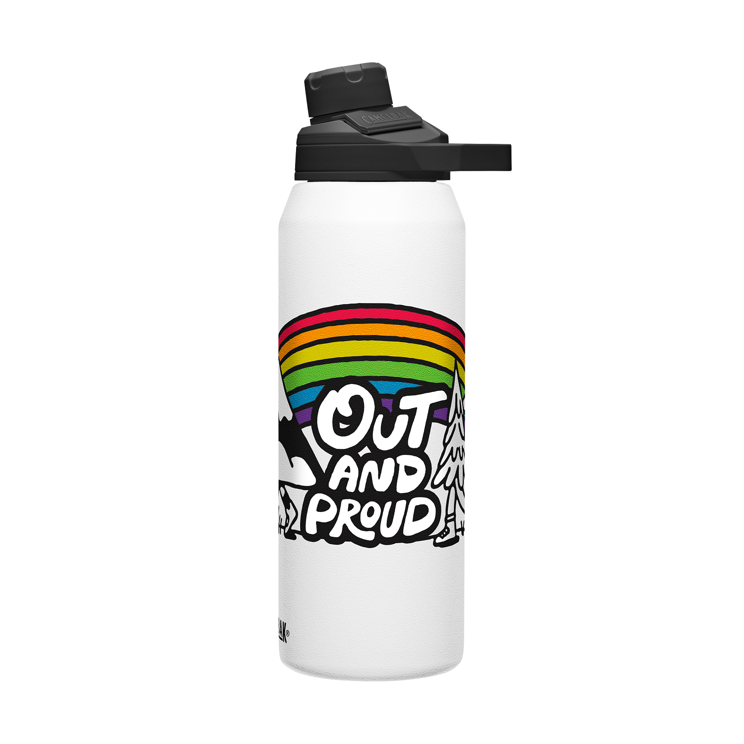 chute-mag-32-oz-water-bottle-insulated-stainless-steel-plus-cleanup-kit-pride-collection-limited-edition-c1 xhvxlhasbo